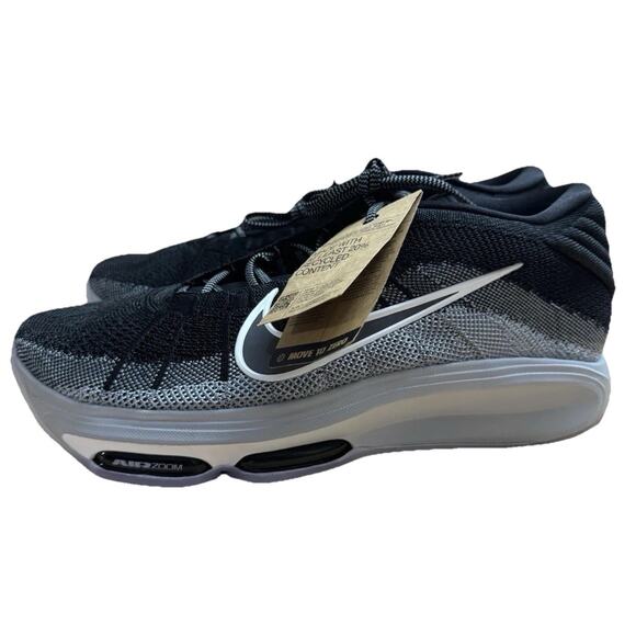 Nike Zoom GT Hustle 3 – FV5953‑002. Black/White/Gray. Wolf Gray. Men’s Size 20 main image 4